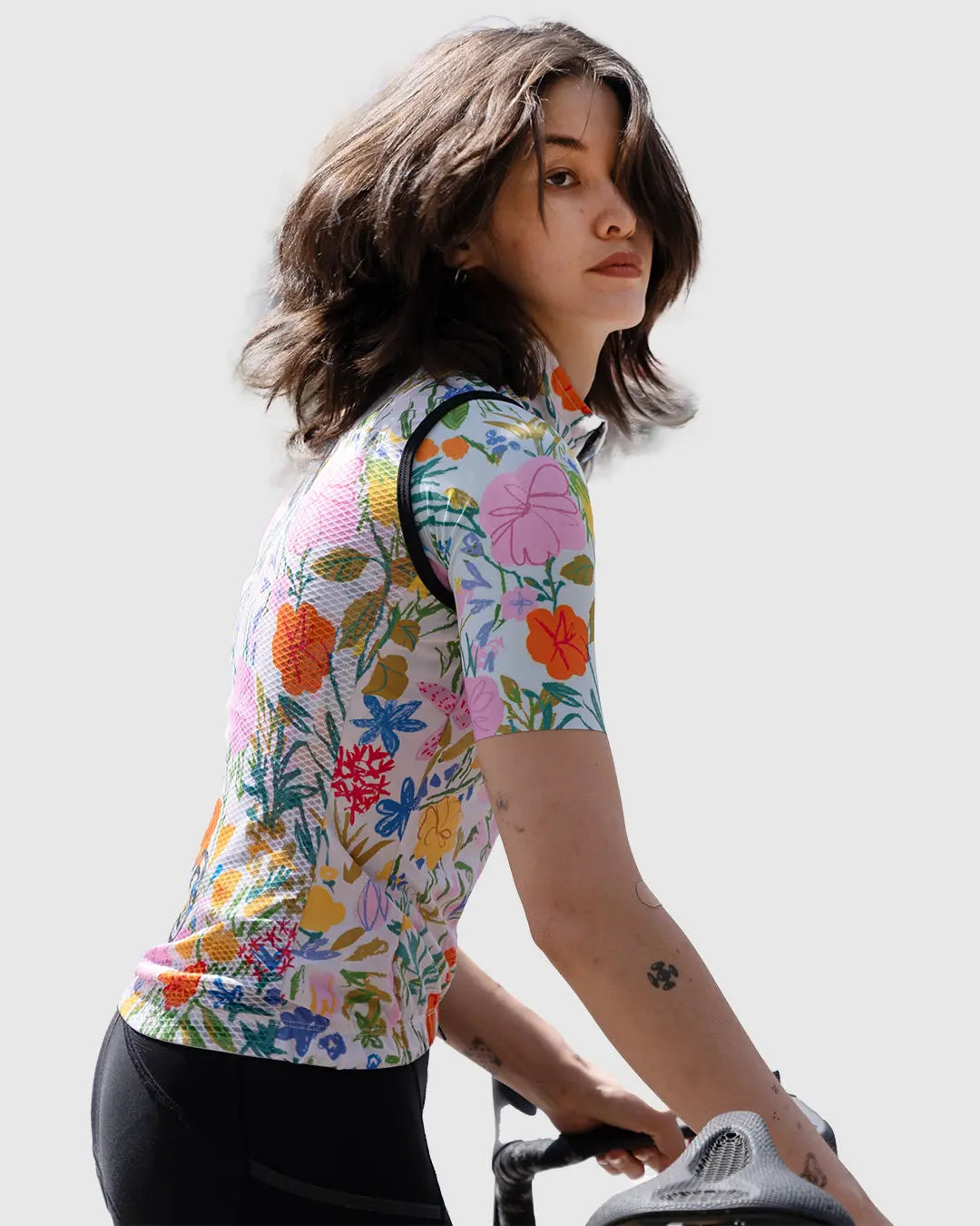 タグ付き未使用 Rosymonster flower quilting vest Viral Korean Floral Vest - Cozy Quilted Kimjang Style - Korean