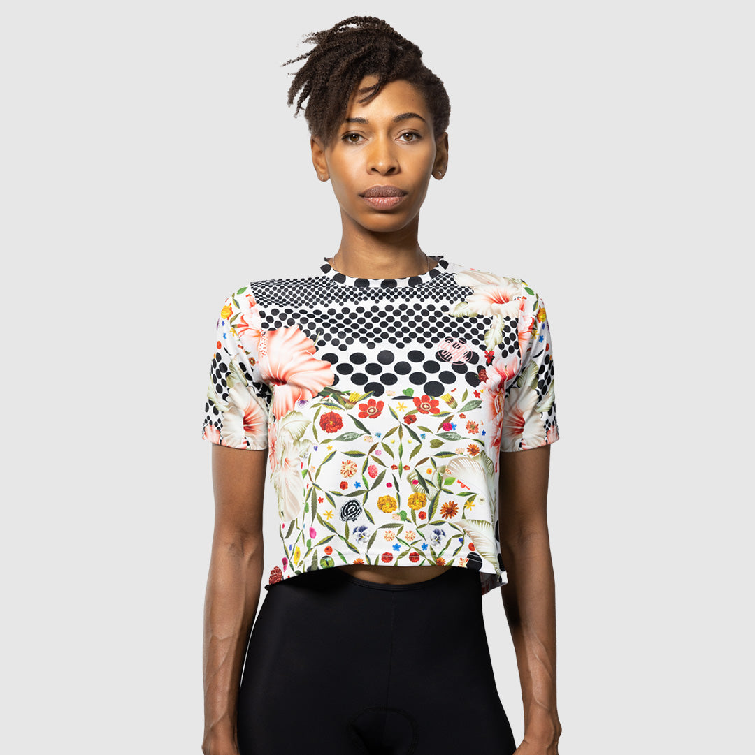 tシャツ CYCLING ULTRA SLIM CROPPED TOP レディース Omloop Women's Crop – Ostroy
