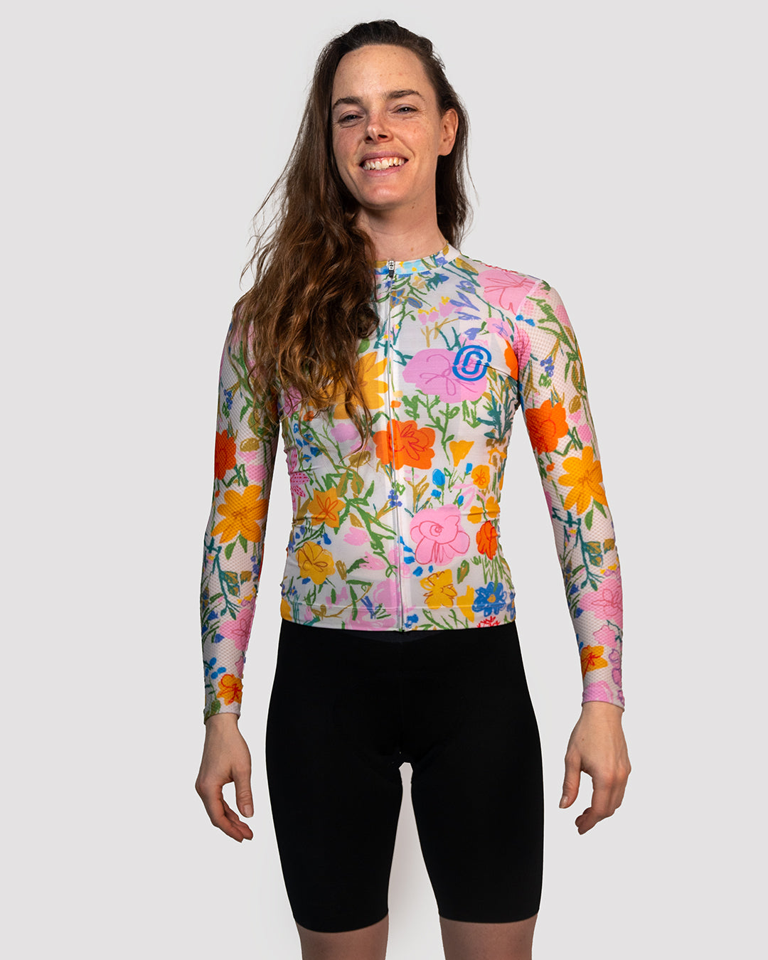 Wildflower Long-Sleeve Women&#39;s Jersey
