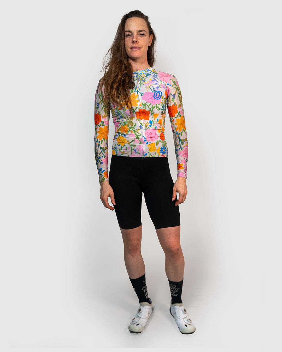 Wildflower Long-Sleeve Women&#39;s Jersey