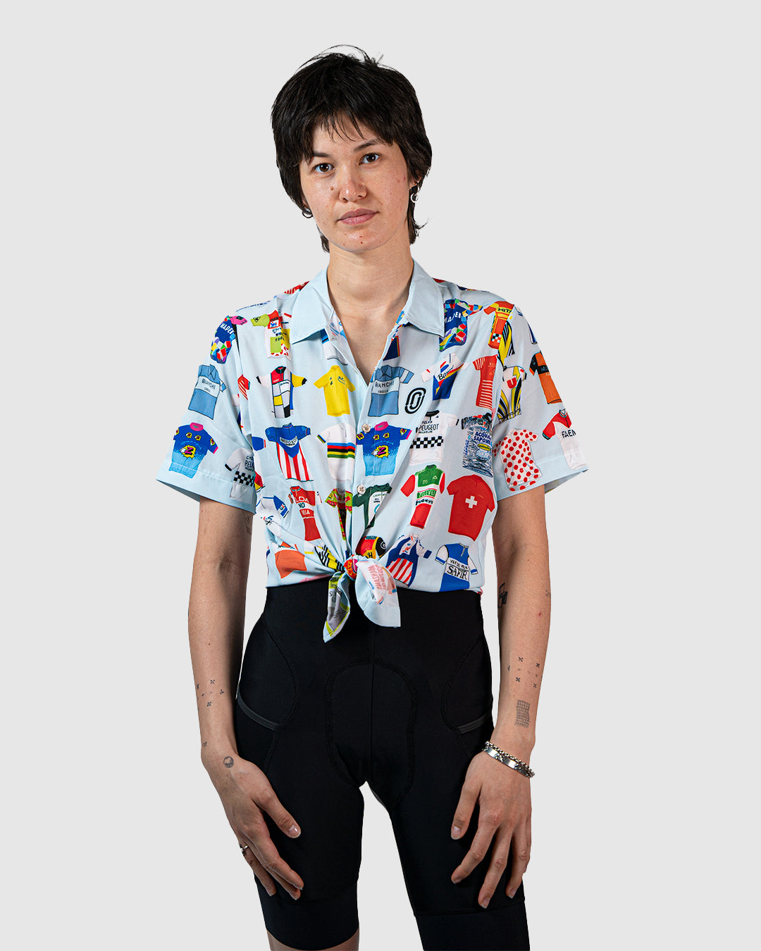 Classic Cycling &quot;Jersey&quot; Resort Shirt Final Sale