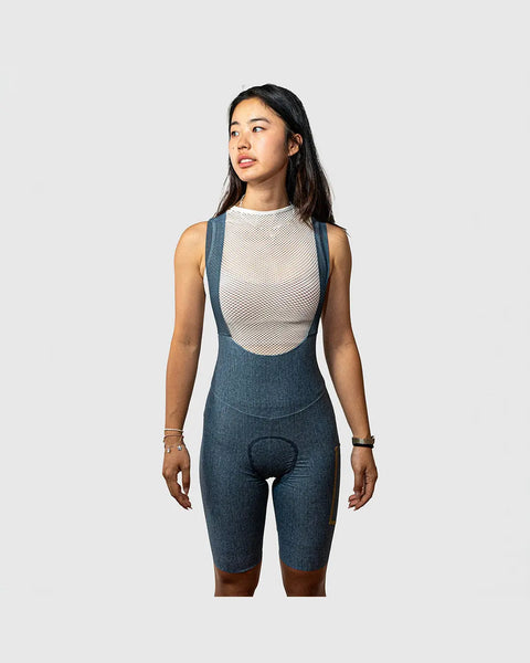 新品　OSTROY Bib Short WOMEN XSサイズ Denim Women's Bibs - Ostroy