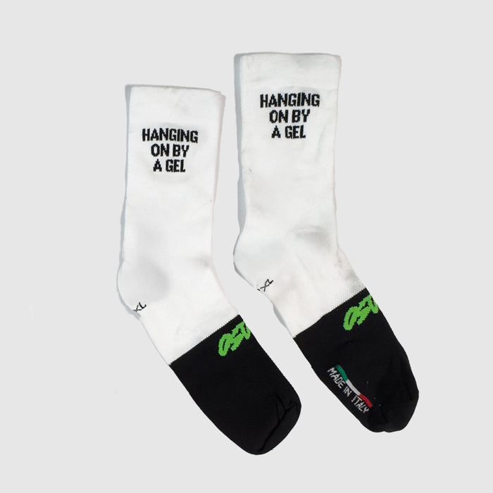 Hanging On by a Gel Socks