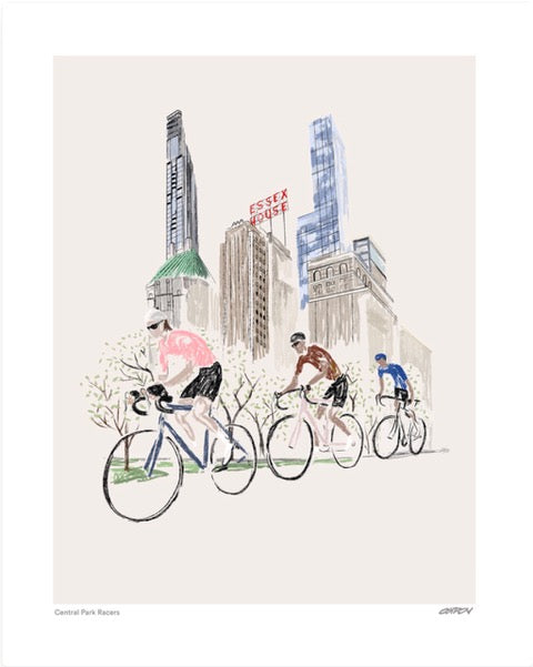 Central Park Racers Print