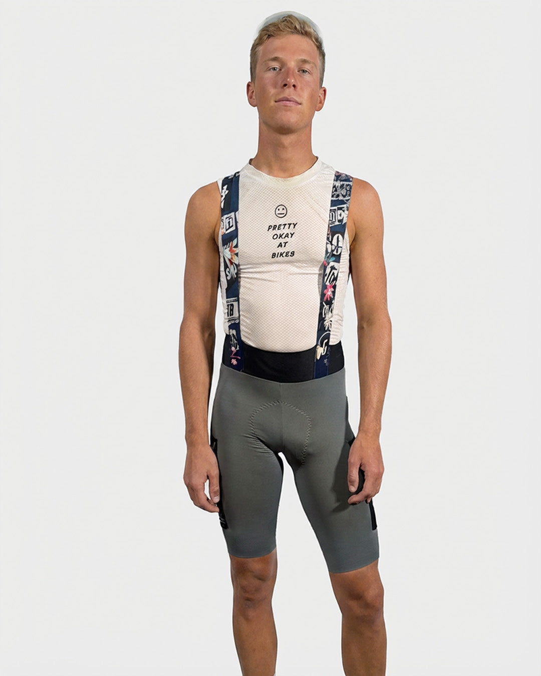 Punk Flowers Cargo Bibs Ostroy