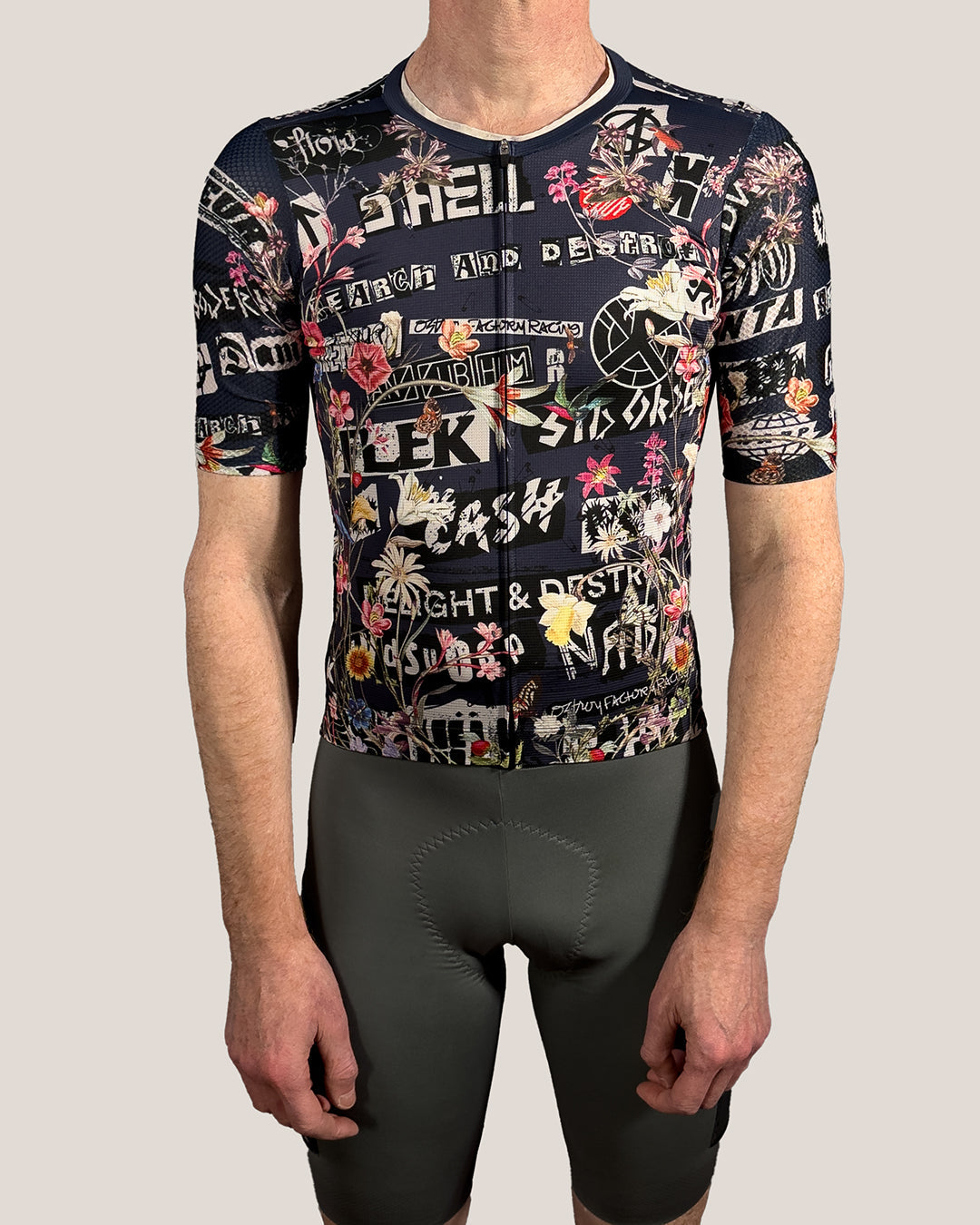 Punk Flowers Cargo Bibs Ostroy