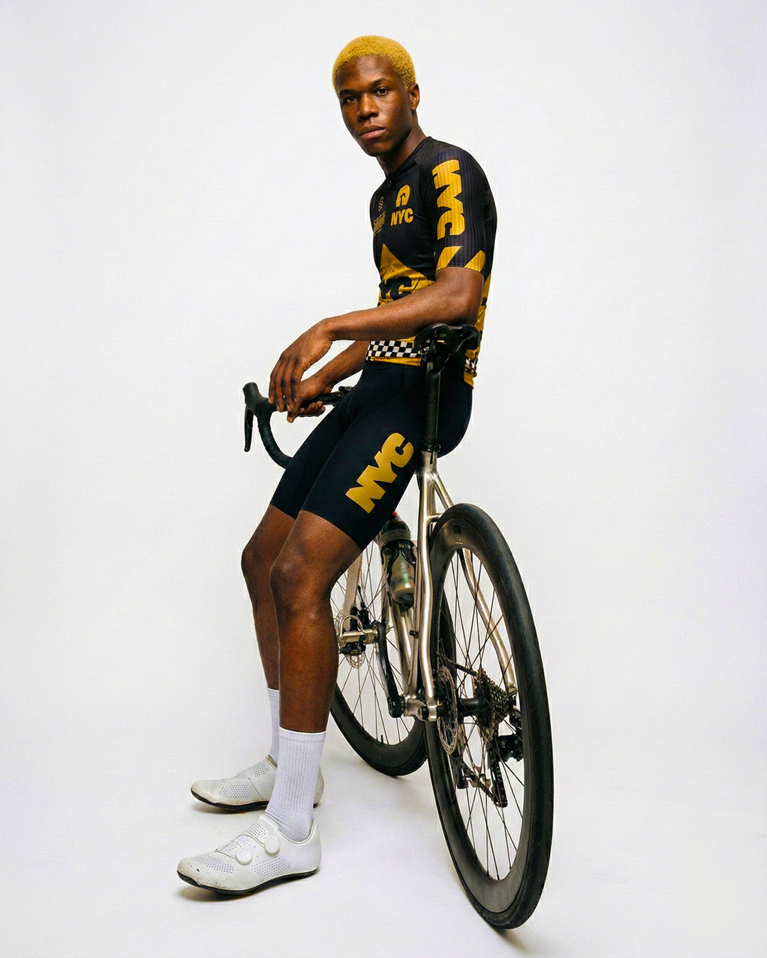 Yellow Cab Seamless Bibs