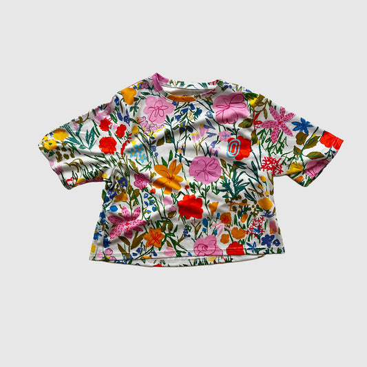 Wildflower Women's Crop Top Upcycle