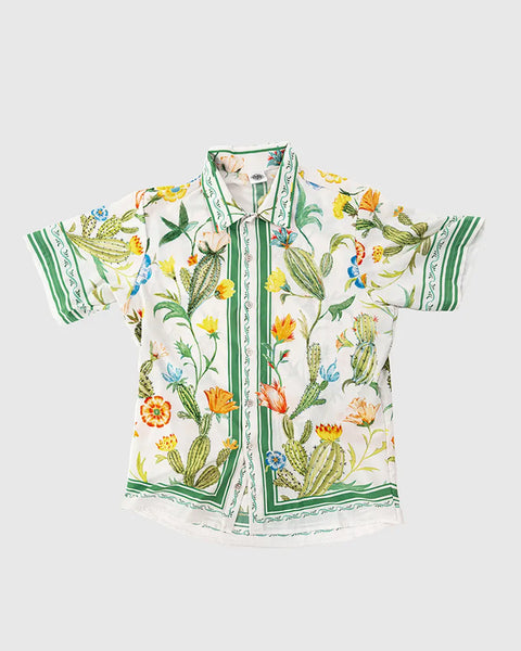 Cactus Flower Resort Shirt - Ostroy