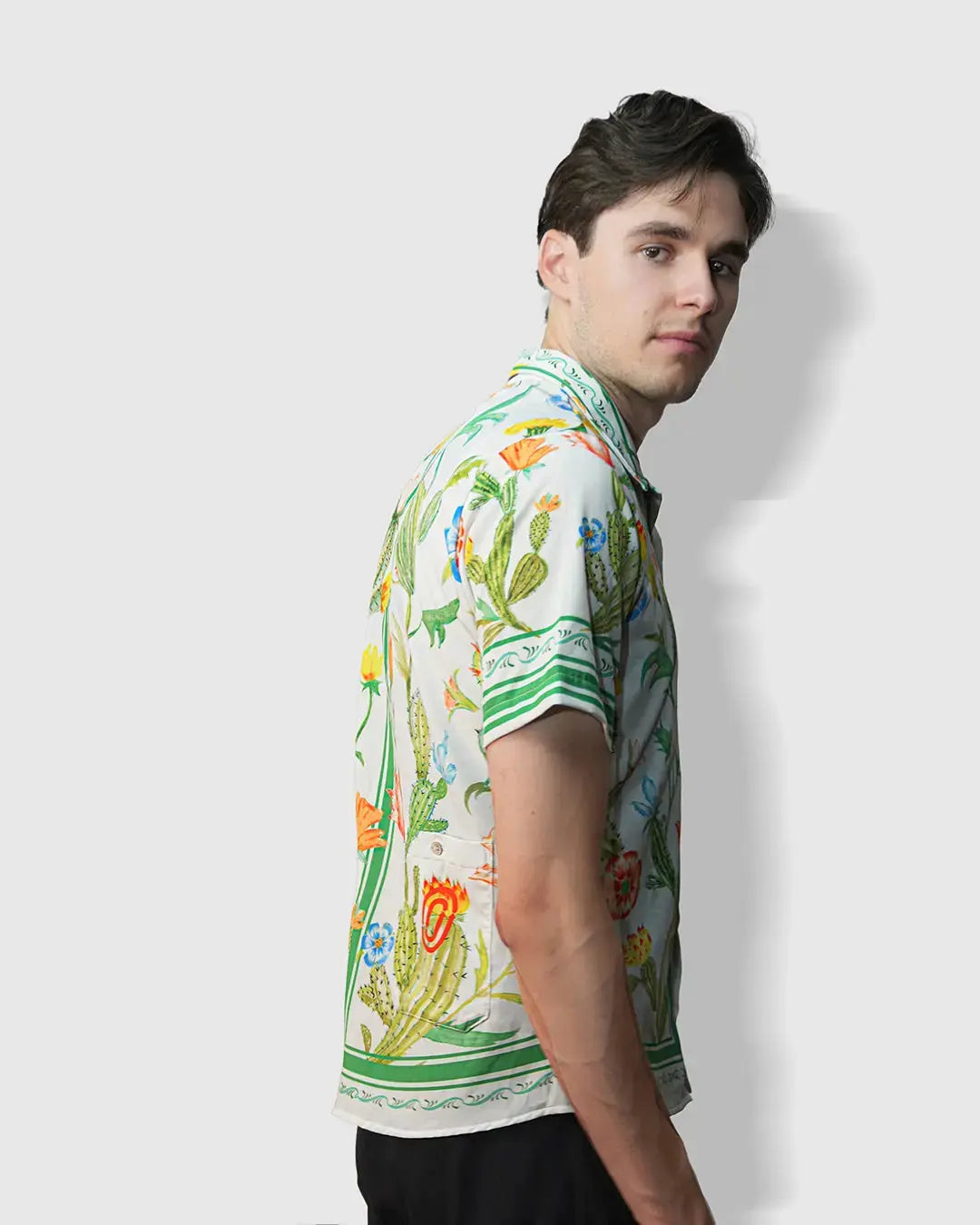 Cactus Flower Resort Shirt Ostroy