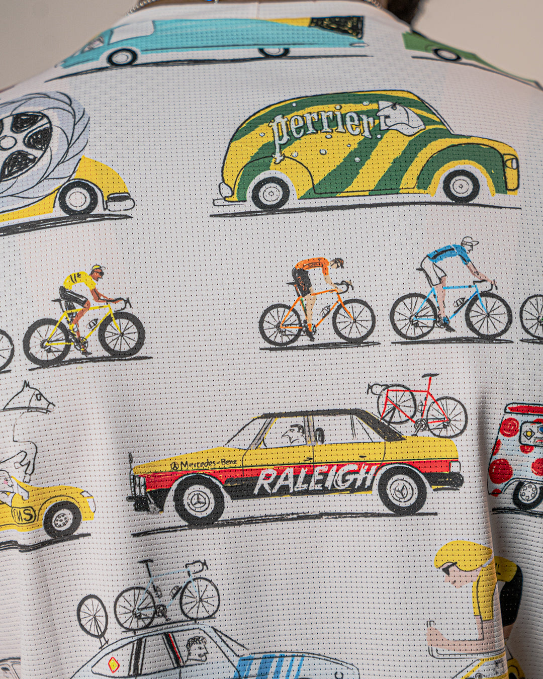 La Caravane Distance Tee Upcycle