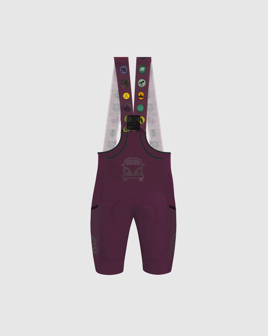 Camper Cargo Eggplant Womens Bibs