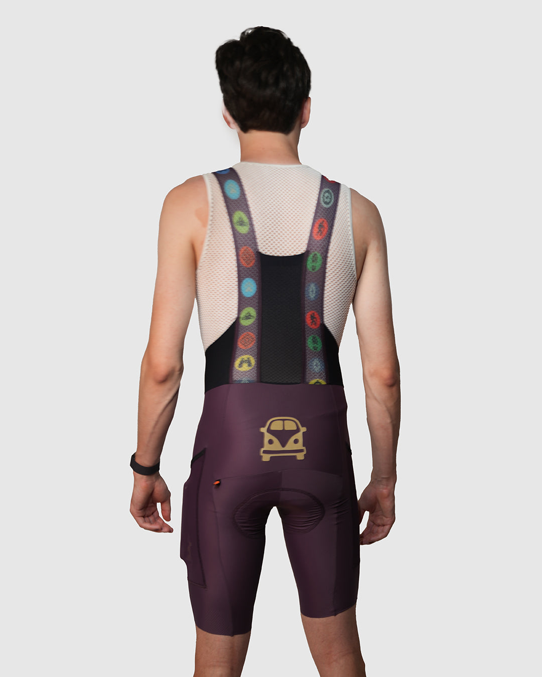 Camper Cargo Eggplant Bibs Final Sale