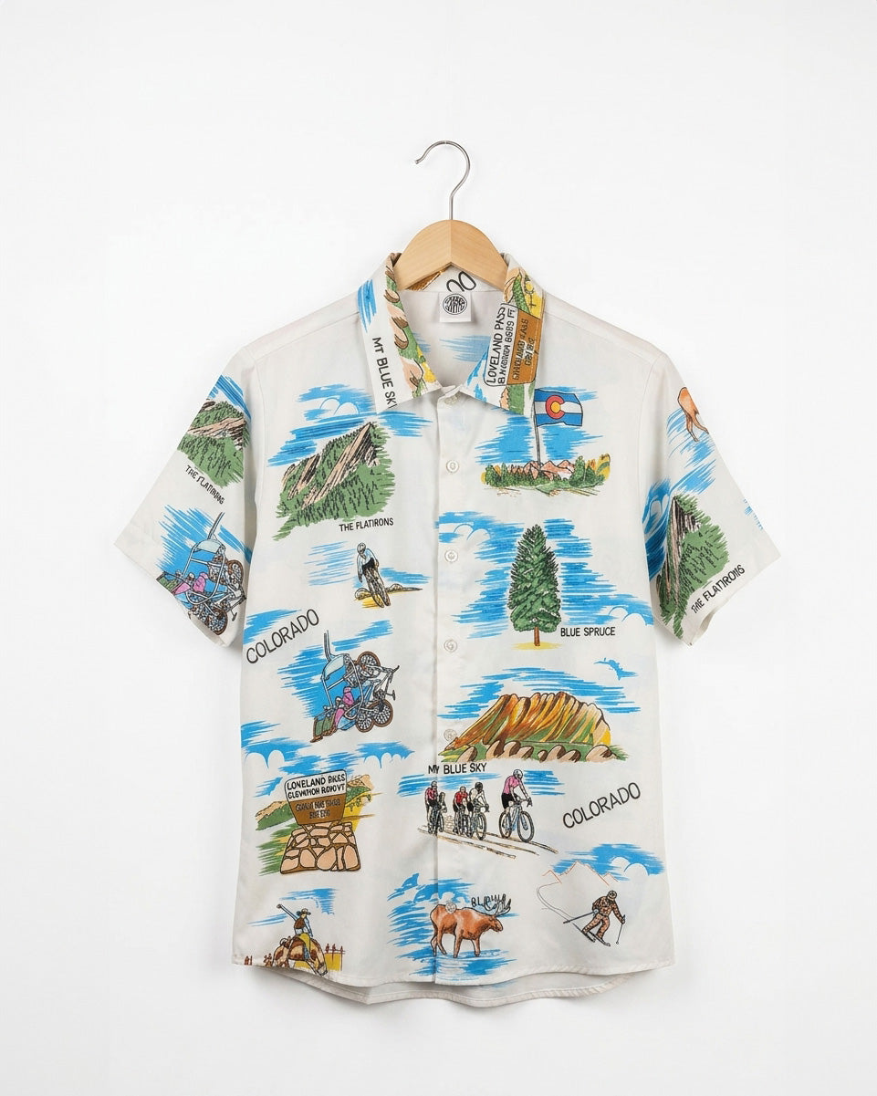Postcards from Colorado Resort Shirt Ostroy