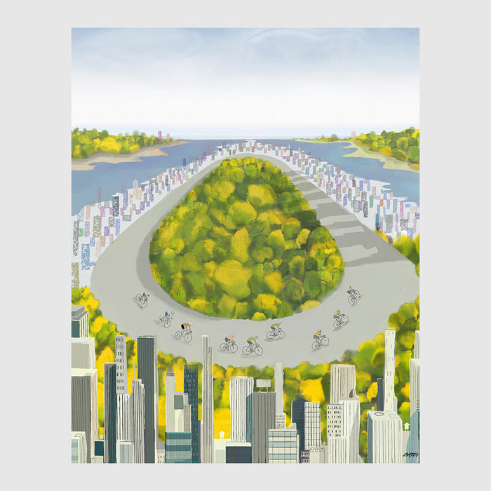 Central Park Velodrome Print