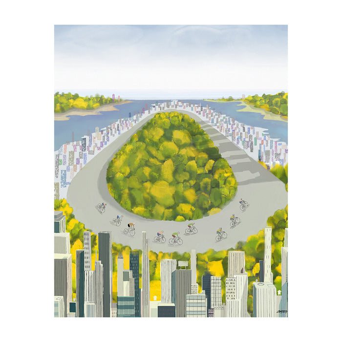 Central Park Velodrome Print