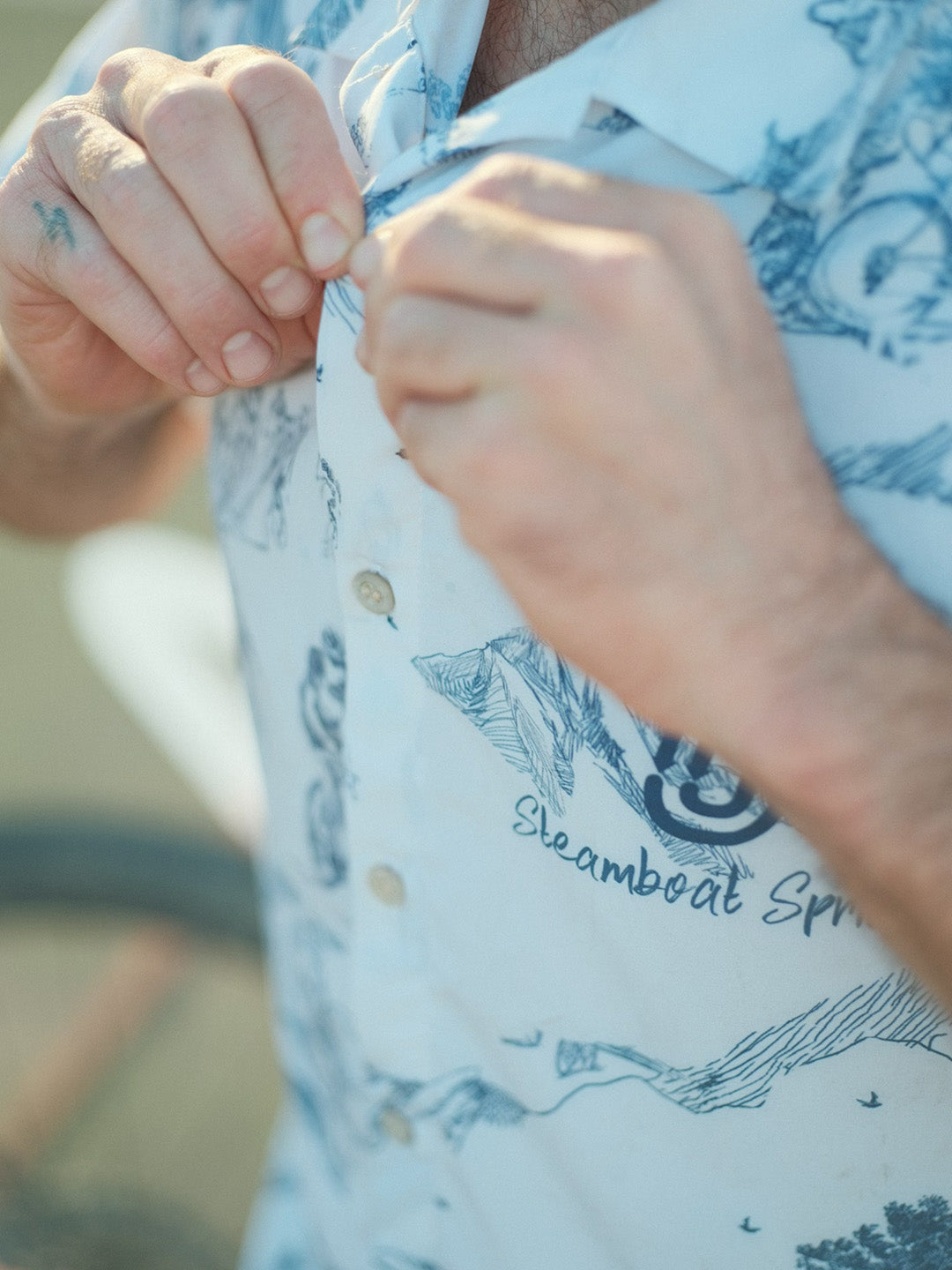 Steamboat Resort Shirt Upcycle