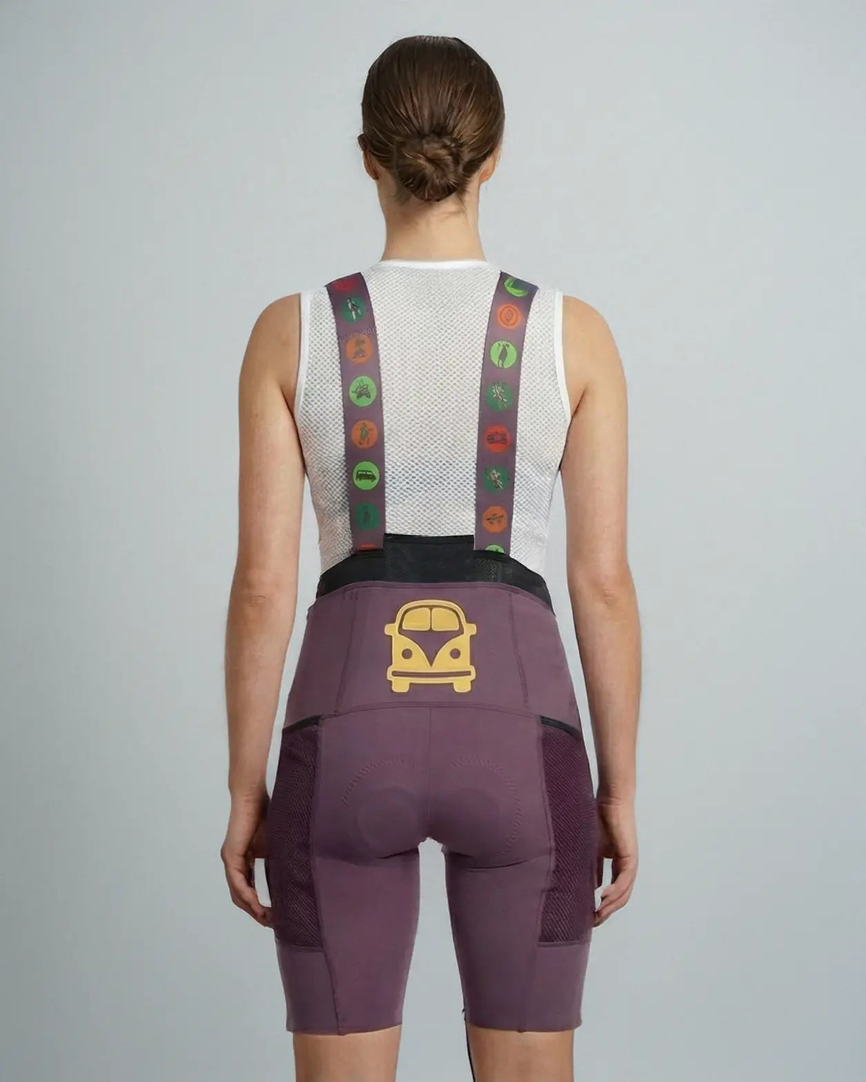 Camper Cargo Eggplant Womens Bibs - Ostroy