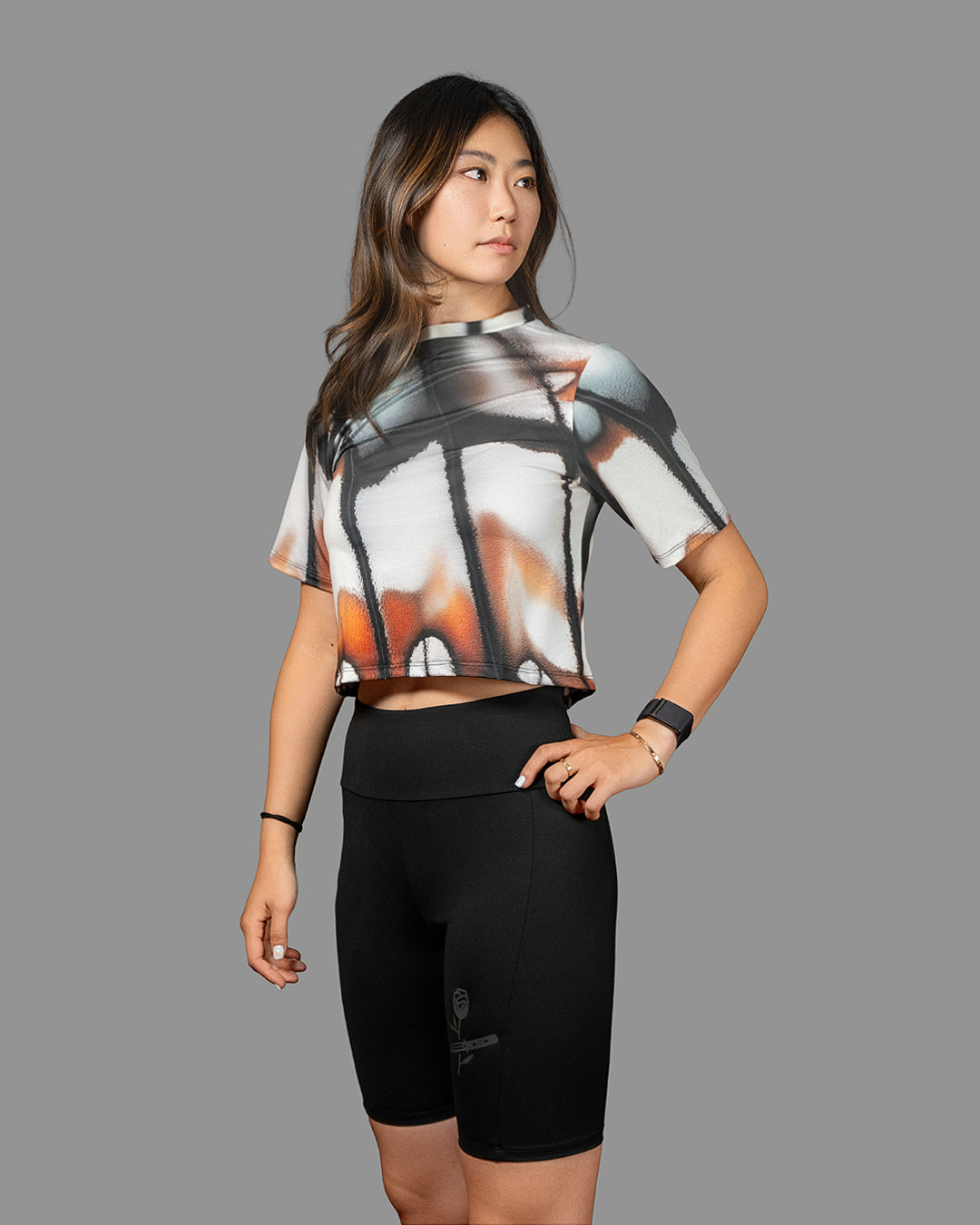 Farfalle Women's Crop