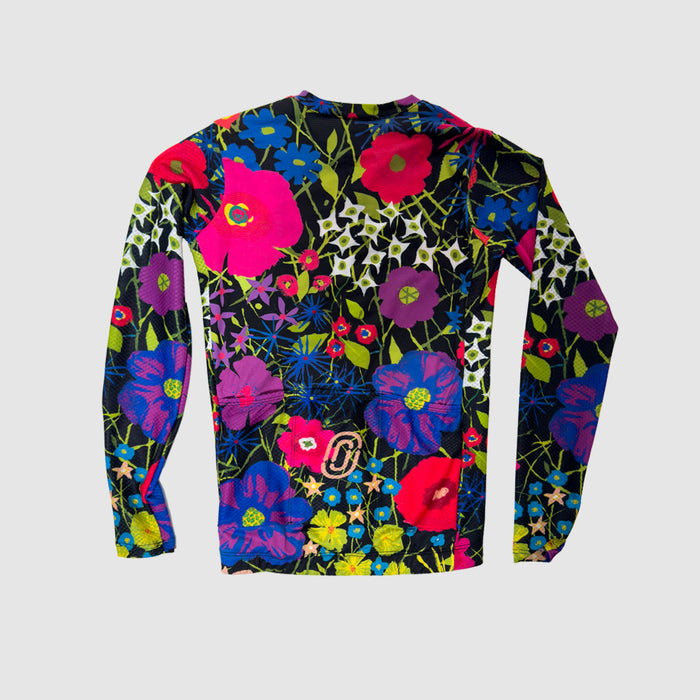 Fiori Notturni Lightweight Long-Sleeve Women's Jersey