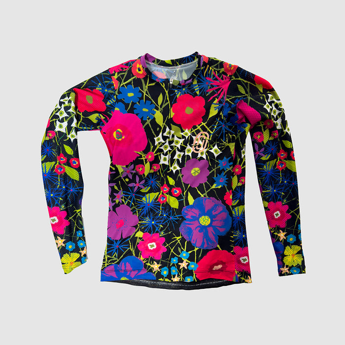 Fiori Notturni Lightweight Long-Sleeve Women's Jersey