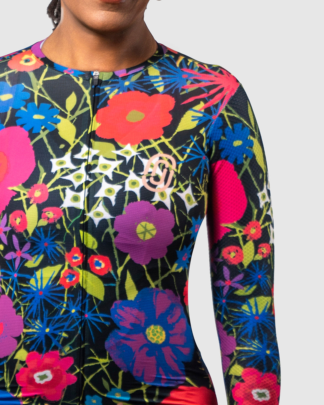 Fiori Notturni Long-Sleeve Women&#39;s Jersey