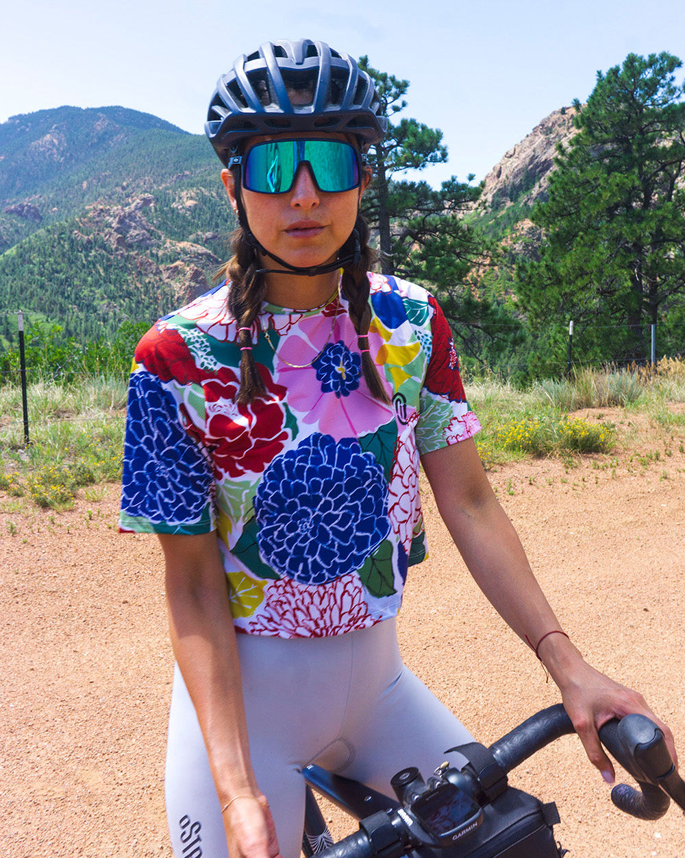 Hydrangea Women&#39;s Crop