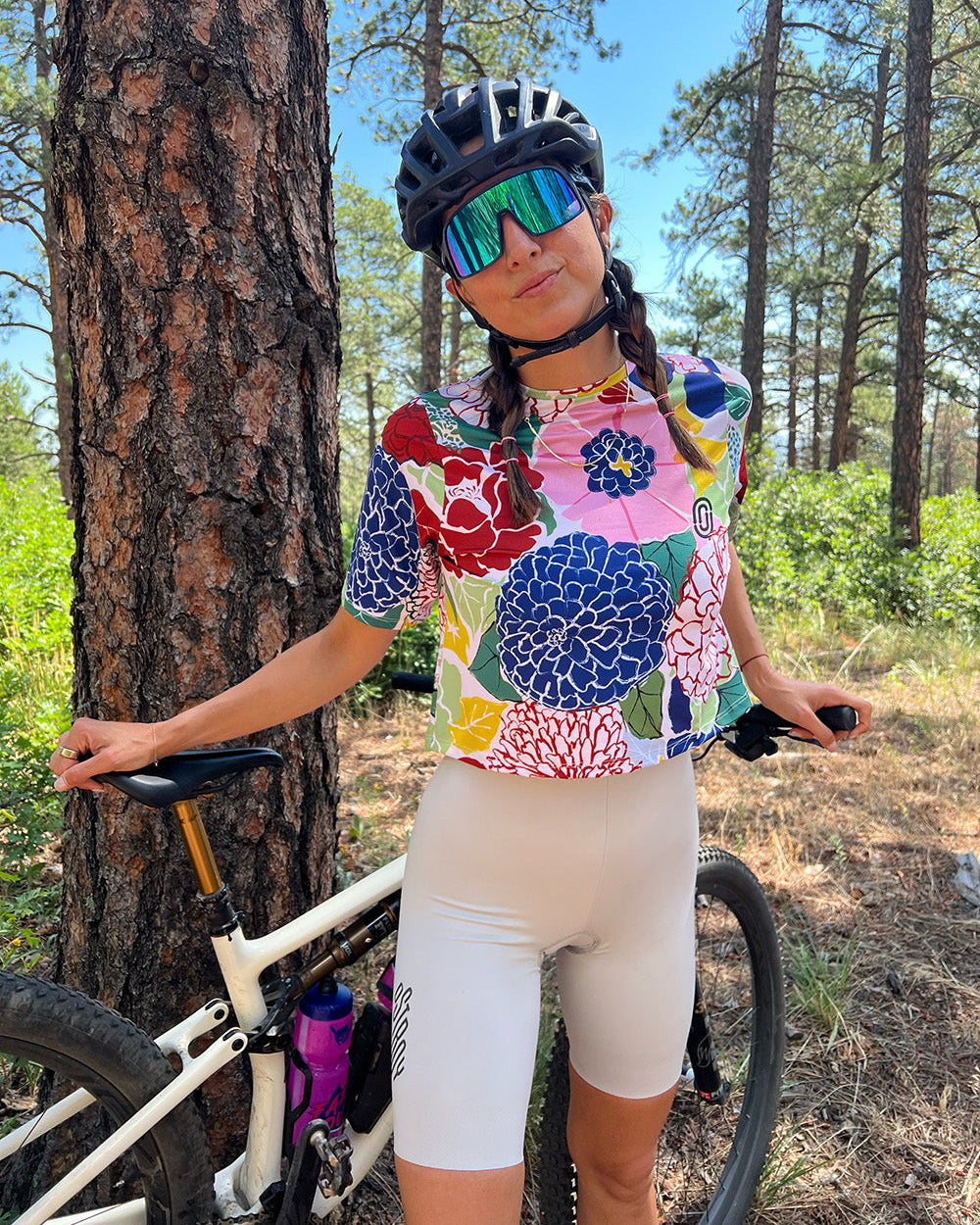 Hydrangea Women&#39;s Crop