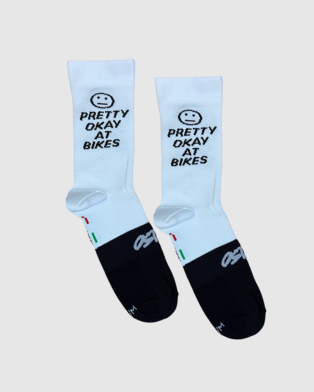 Pretty Okay at Bikes® Socks