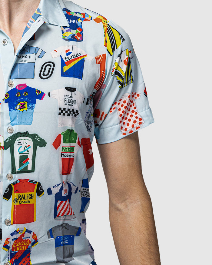 Classic Cycling "Jersey" Resort Shirt Final Sale