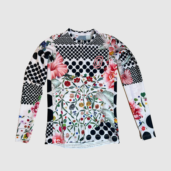 Omloop White Lightweight Long Sleeve Women s Jersey Ostroy