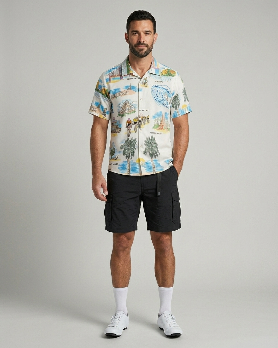 Postcards from California Resort Shirt Ostroy