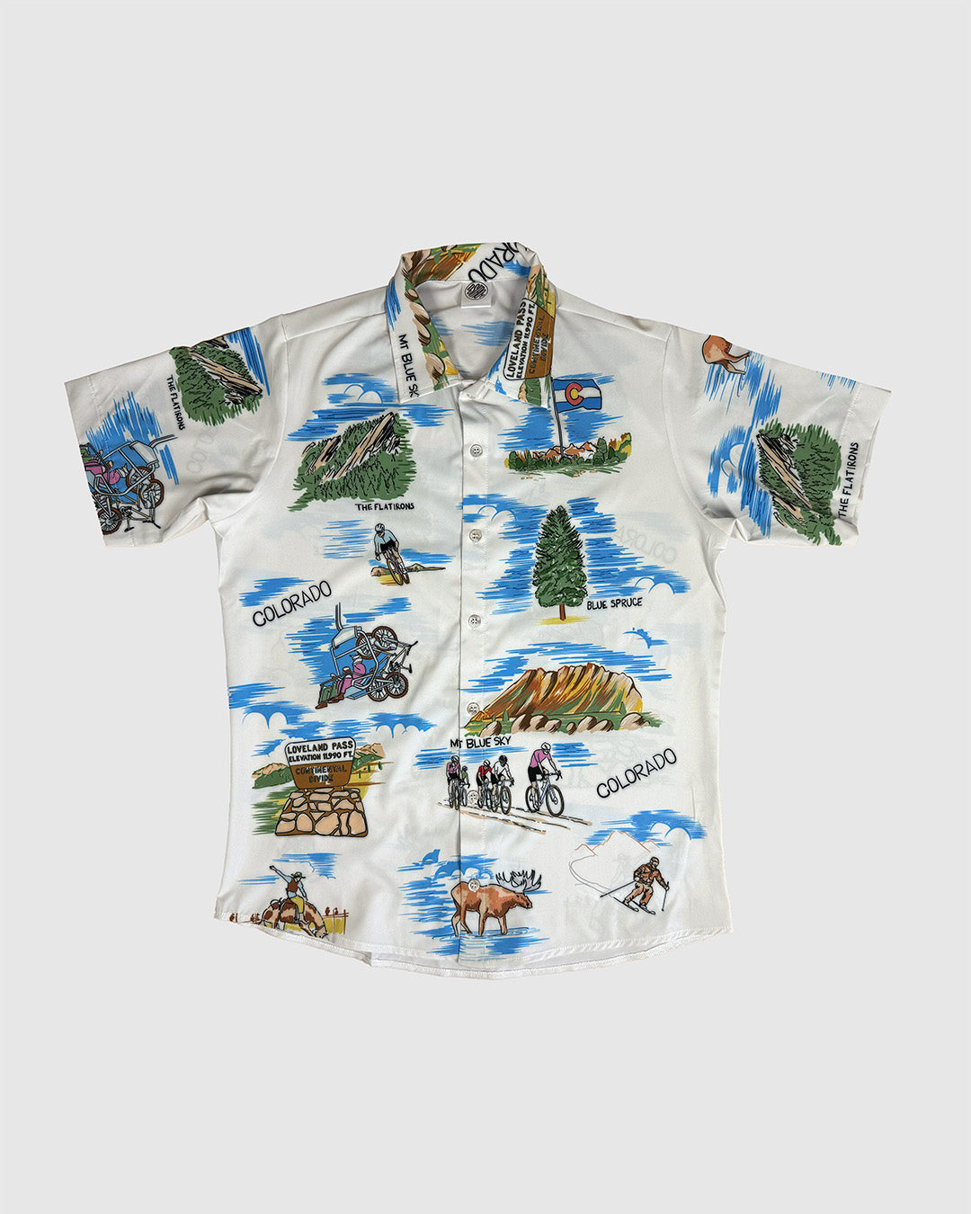 Postcards from Colorado Resort Shirt Ostroy