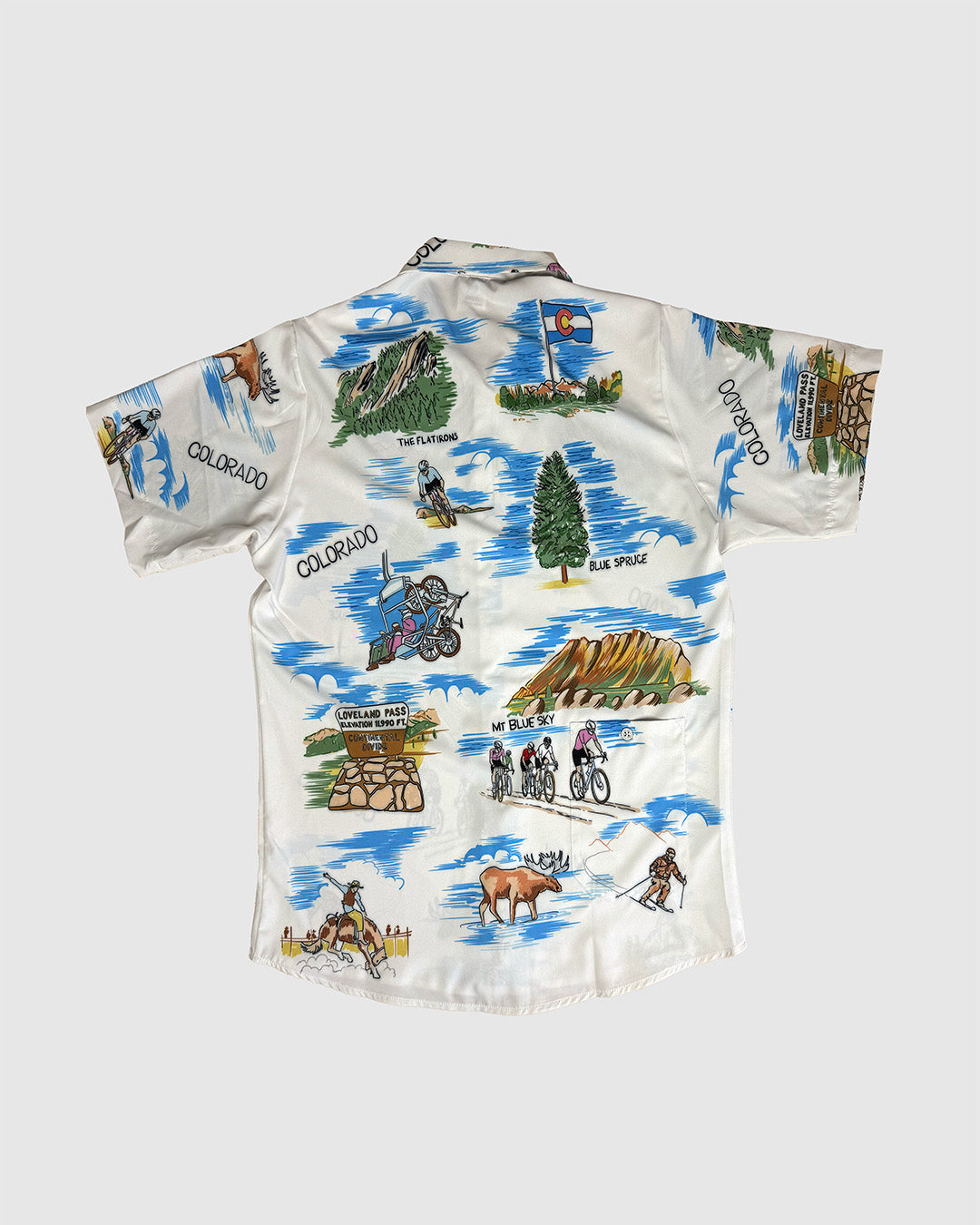 Postcards from Colorado Resort Shirt Ostroy
