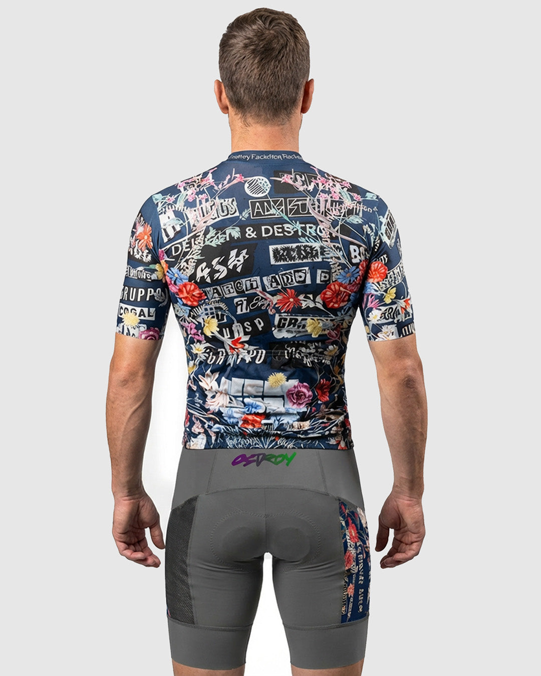 Punk Flowers Cargo Bibs Ostroy