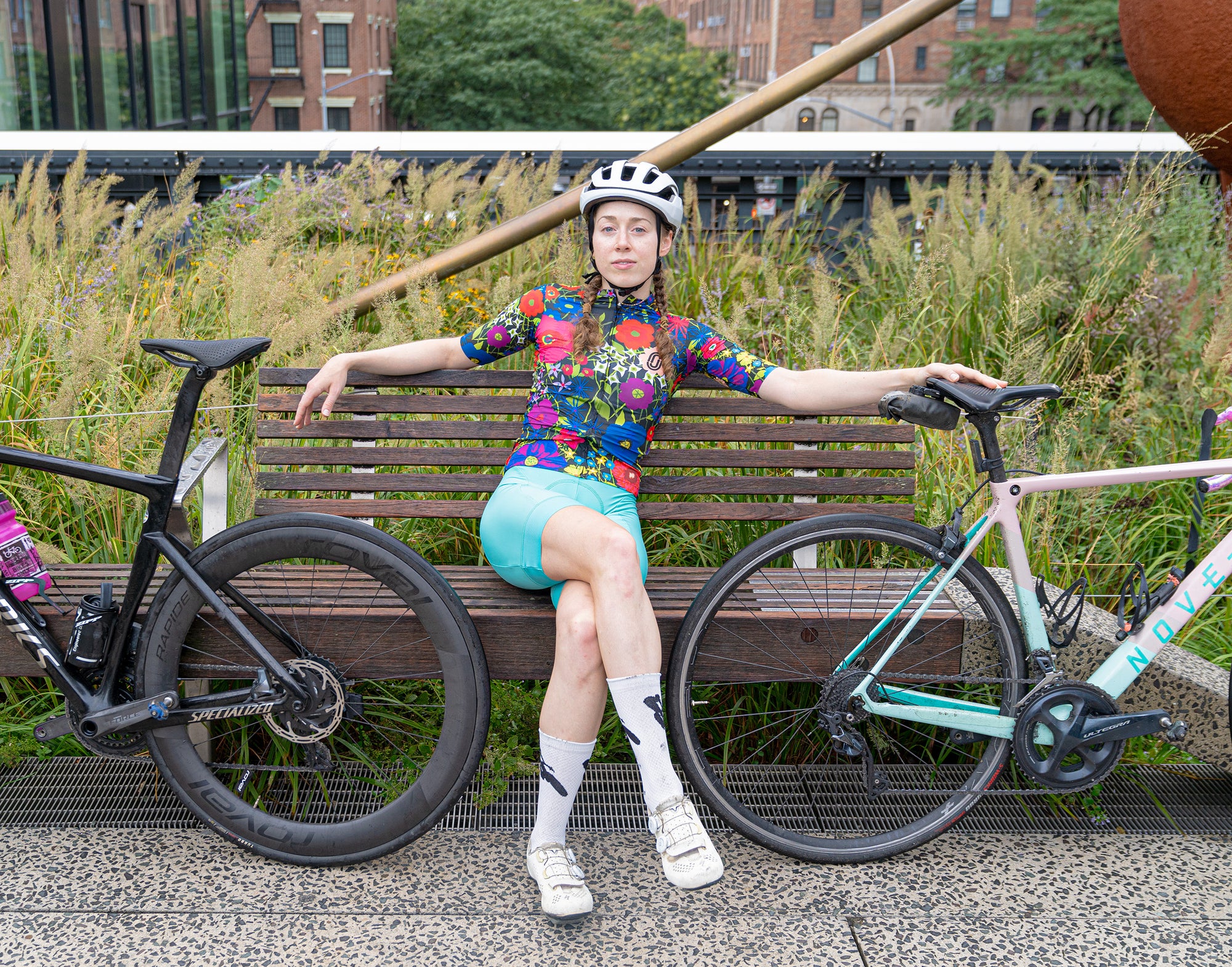 Fiori Notturni Mesh Women's Jersey Upcycle