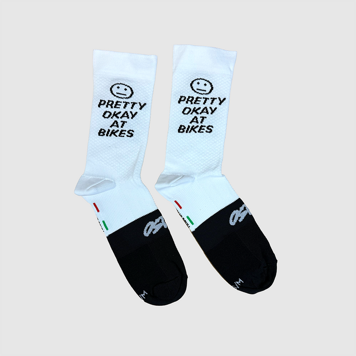 Pretty Okay at Bikes® Socks