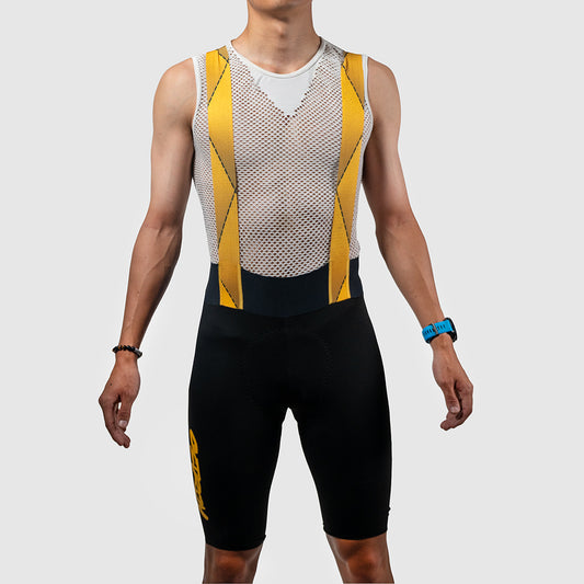 Yellow Cab Seamless Bibs