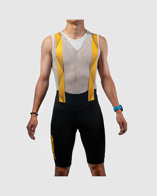 Yellow Cab Seamless Bibs