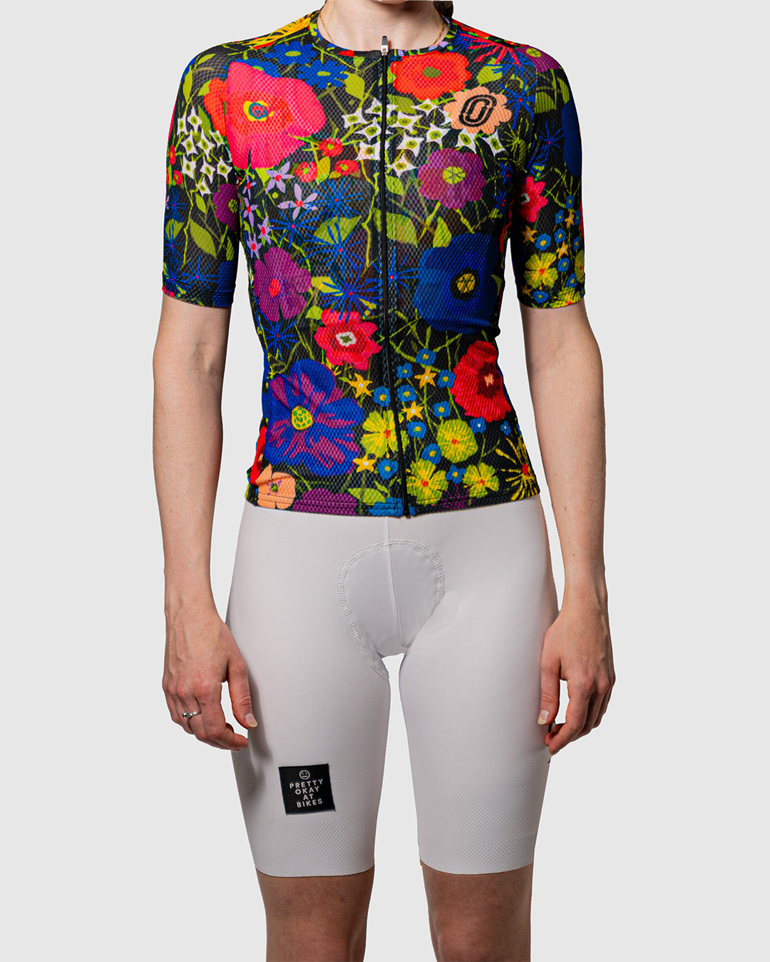 Fiori Notturni Mesh Women's Jersey Upcycle