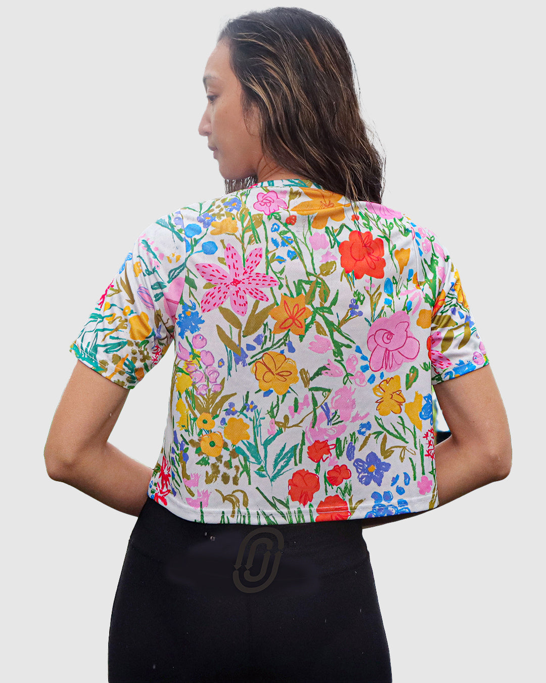 【IFYOUWANT】24SS★ Vine Flower CROP TEE Wildflower Women's Crop – Ostroy