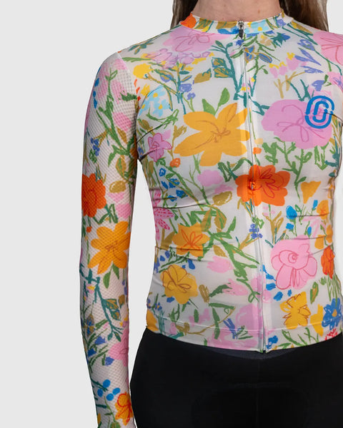 Wildflower Long-Sleeve Women's Jersey Ostroy