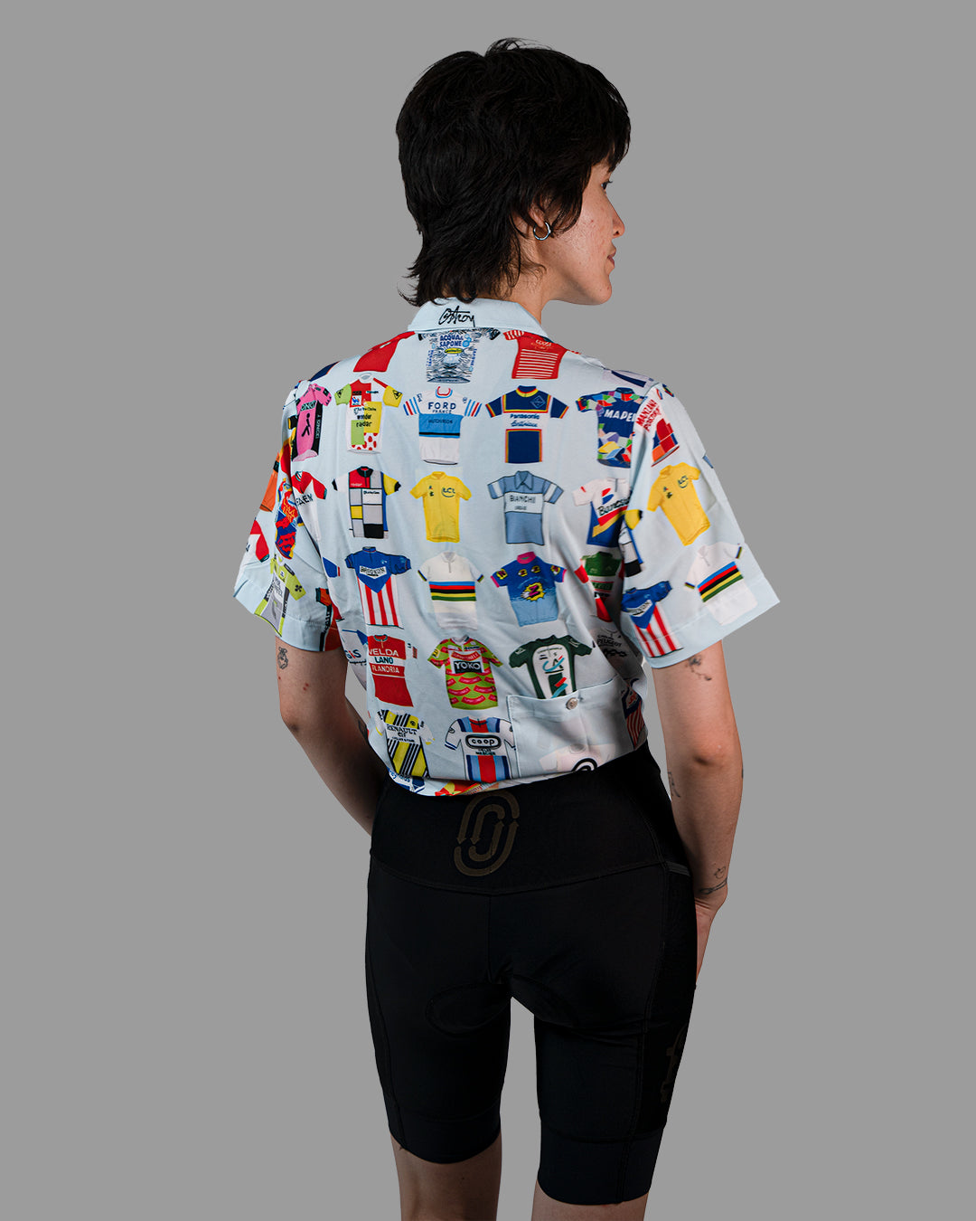 Classic Cycling &quot;Jersey&quot; Resort Shirt Final Sale
