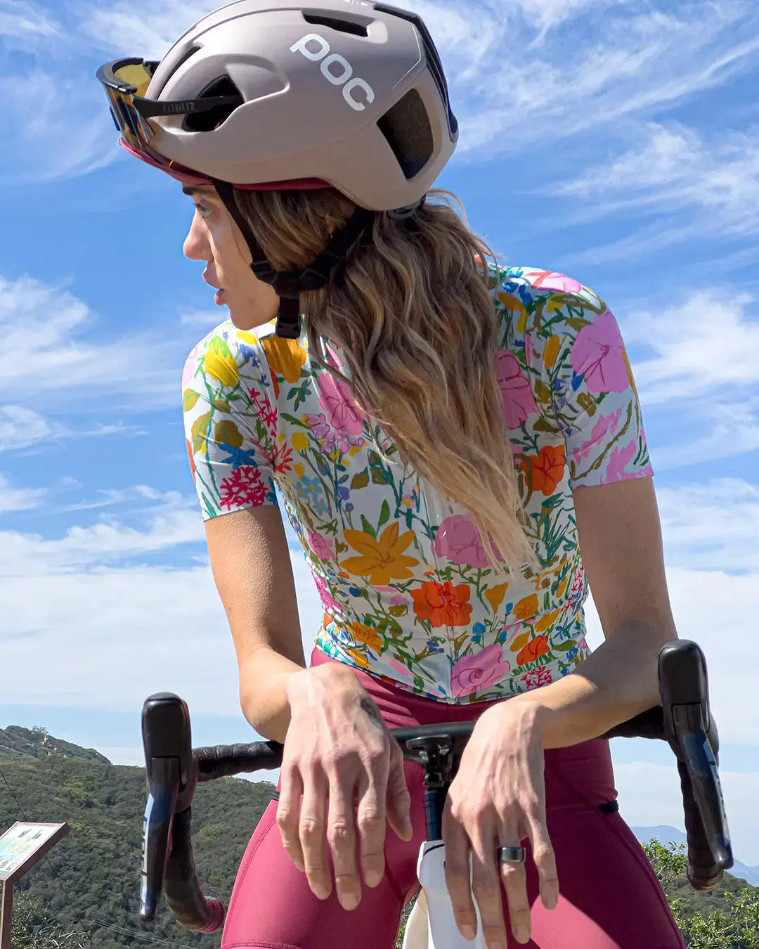 Ostroy Women's Road Cycling Jersey Multi-Colored XS
