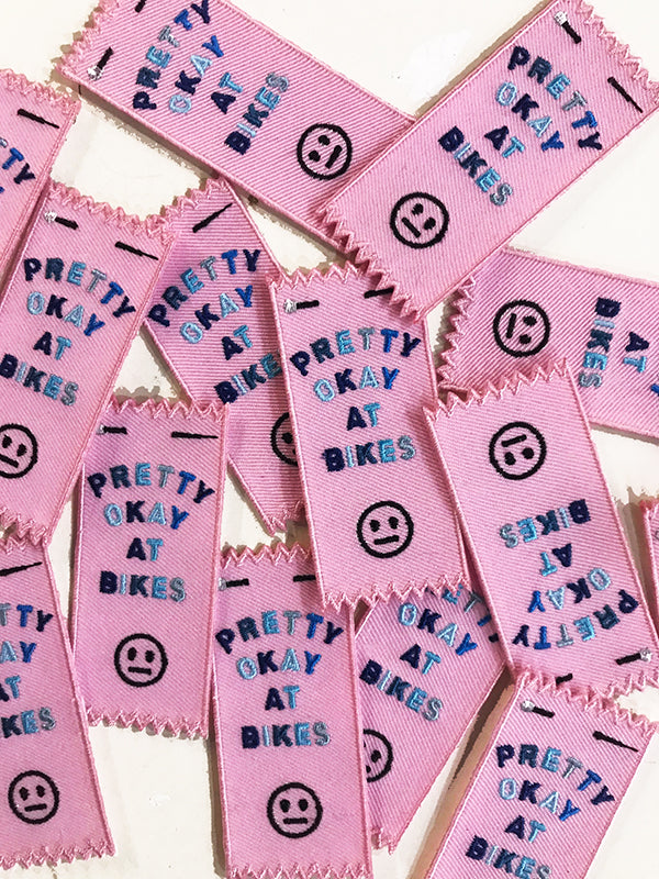 Pretty Okay at Bikes® Patch