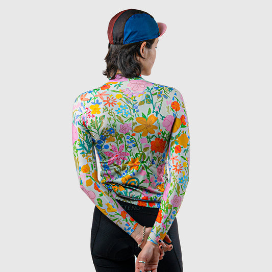 Wildflower Lightweight Long-Sleeve Women's Jersey Upcycle